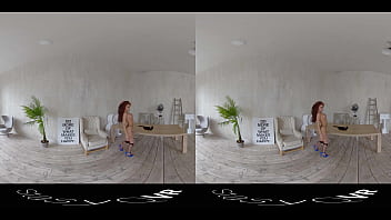 StasyQVR - 180 VR Porn Video - Body Stocking Bombshell with MeganQ