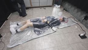 Compression bag restraint training