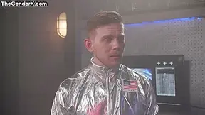 Cute Futuristic Trans Analpounded By Bf