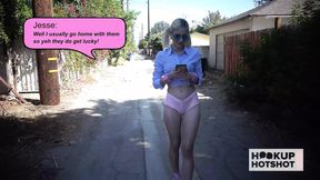 Small-titted Hottie Jessie Saint Takes a Rough Dick Raw!