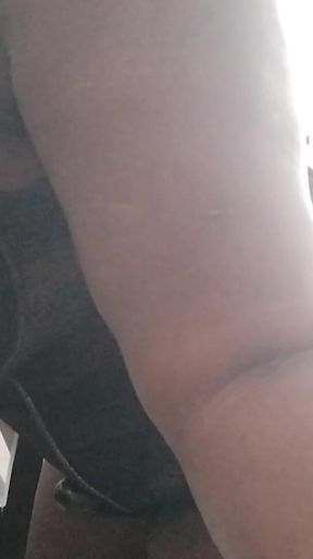 White Sub Kiss Ebony Goddess Ass and Thanks Her