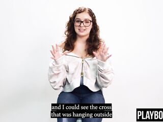 Chubby brunette hair big beautiful woman babe Leana Lovings fingers her soaked twat for us