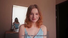 Stepsister Got Sperm On Her Pussy In The Truth Or Dare Game