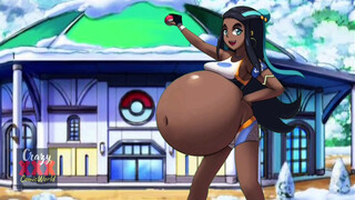 Pokemon Trainer Public Belly inflation weight gain
