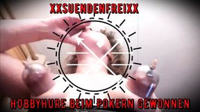 Friend's Wife Wins Poker &mdash;  Gets Roughly Fucked Intensely
