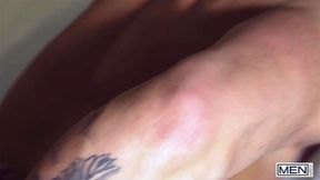 MEN Muscular Dude William Seed Takes It In The Ass For First Time Front Of Camera