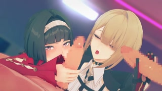 【ゼンレスゾーンゼロ 乱交セックス2】アストラ・ヤオ,イヴリン・シェヴァリエが集団エッチする3Dエロアニメ動画(Evelyn Chevalier,Astra Yao group orgy sex2.)