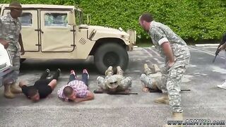 Naughty ebony group indulges in wild fetish and penalty with a big cock