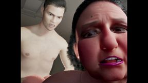 Pilar Latin 56 Yo GILF and Her Daughter's Boyfriend