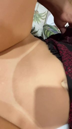 Natural Redhead Getting Her Ass Ripped Open by Her Boyfriend's Friend's Black Dick