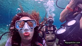 Aquaphilias - Kelli Indica Sea Jewel - Exploring the springs while scuba diving