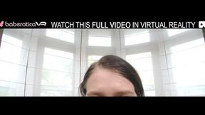 VR Alice Lee Hot Solo, Devouring Massive Black Dildo On Couch