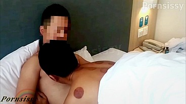 Pornsissy - couple gay china fucking bareback