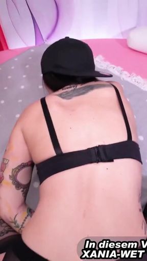 Powerful moment from "German anal Girlfriend try homemade double penetration with boyfriend"