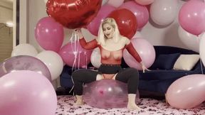 Valentines Day Helium Balloons Playtime 2025 - HD 1080p mp4