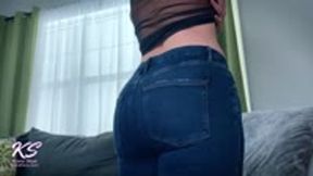 Stroke and Send to my Ass in Denim