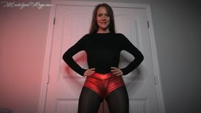 Evil Super Girl Gets Melted HD: Madalynn Raye Super Villian, Pantyhose, Foot Fetish