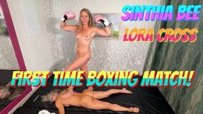 Sinthia Bee & Lora Cross’s First Time Boxing Match!