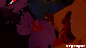 Asagis Hot Blowjob Leads to Explosive Climax in Taimanin Adventure
