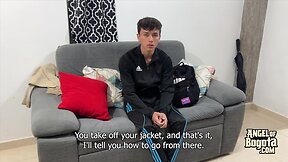 Young Latino guy got lost and ended up in a strange house