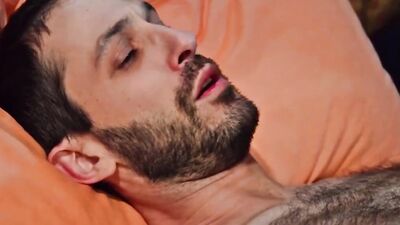 Two amateur gay dudes are having sex in this hot scene