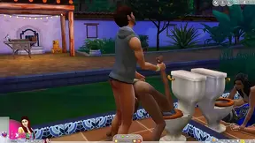 Step-Grannys Forbidden Desire Unleashed in The Sims 4 Fantastical Adventure