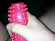 First Time Using Cock Stroker - SlugsOfCumGuy