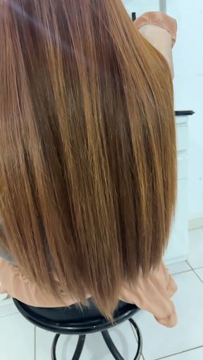 Long red-haired onlyfan shows off her locks