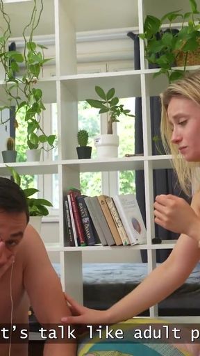 VIP4K. Girlfriend fucks stranger in front of her boyfriend   Clip 2
