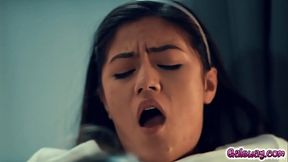 Outstanding scene with Alina Lopez and Kendra Spade! Without a doubt this is the best porn production I have watched in my 52 year of watching it!