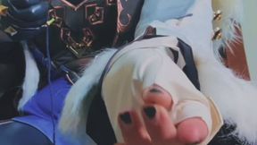 Yelan Cosplay Giantess (Genshin Impact Cosplay)