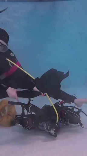 Scuba Diving Lucy: the Underwater Strip