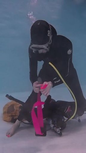 Scuba Diving Lucy: the Underwater Strip