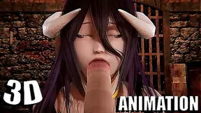 Albedo Dominates in Steamy 3D Hentai Encounter – Uncensored Lust