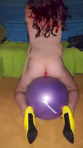 ZZ in new brown dress ass teasing no pantys