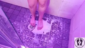 Full Shower Scene Oiled Body Fetish Wam Milk Pouring Over Me