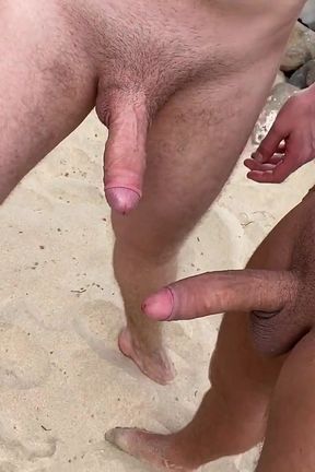 Outdoor Fuerteventura Bleshcouple Handjobs