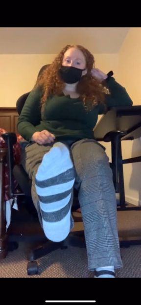 POV Goddess Teases You with Her Stinky Socks