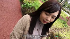 Japanese College Girl Nozomi Minami Is Meeting Us to Play, Naked