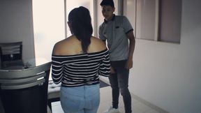 Perfect Big Ass Brunette Keeps Bouncing On My Big Cock Until She Cums Several Times