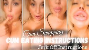 CEI JOI cum swapping cuck clean up
