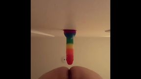 Chubby Boy 18+ Enjoys Intense Solo Anal Session With Dildo