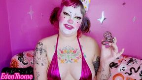 Locktober for Clown Girl - Chastity tease