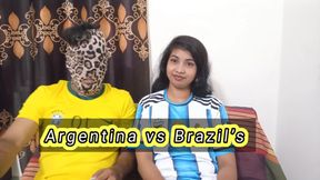 Argentina vs Brazil Who will win today's Argentina vs Brazil? Who will win in this crazy sex fight?