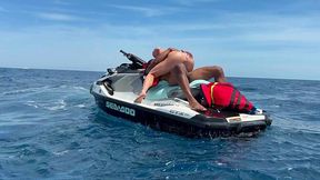 Luiza Marcato & Jesus Reyes - Squirting Hard On a Jet Ski