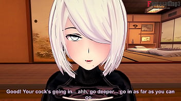 2b JUST POV practicing and I interrupt her to fuck | Nier: Automata | Premium (RED)