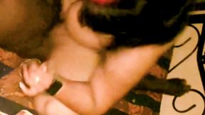 Desi Indian Tamil Chubby Wife Lux Cheats with BBC Bull at Home Hairy Pussy Eat, Boobs Suck, Deep Blowjob & Wild Cowgirl Ride