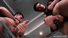 ”Comparing cock sizes in an butt - Michael Delray,Kurtis Wolfe”