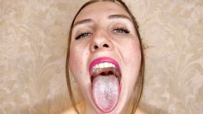 Natural Mouth State: Throat View