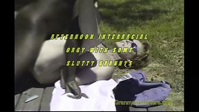 Dirty Grannies Go Wild at Interracial Afternoon Orgy